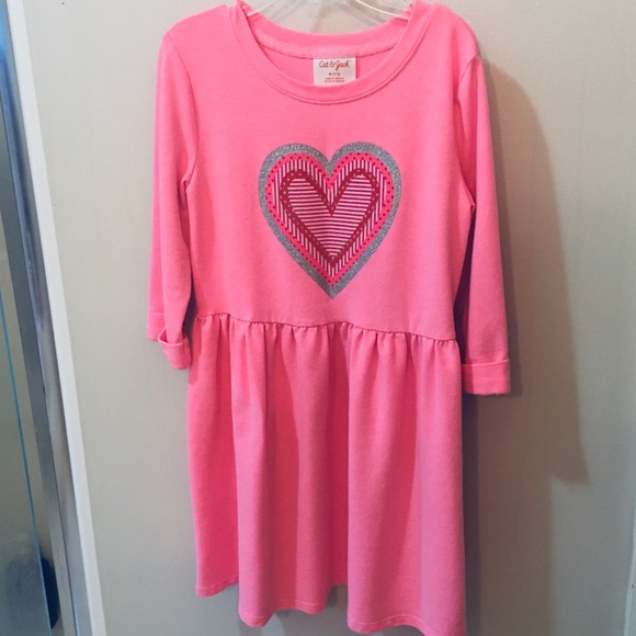 Cat and jack heart dress Clearance